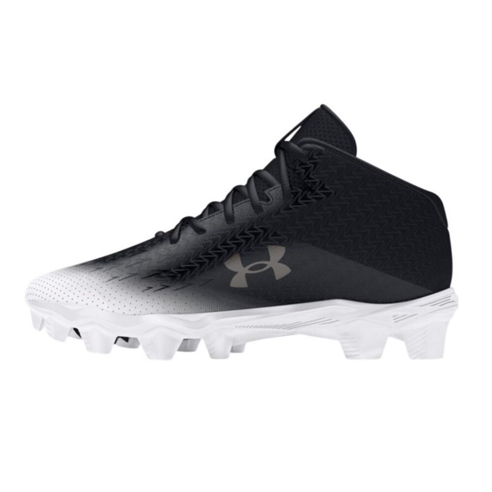 Under Armour Mens Spotlight Fran RM 4.0 Cleats US 14M EU 48.5 White Black EUC
